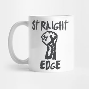 Straight Edge Fist Punk Rock Movement Mug